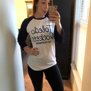 Toledo Rockets Baseball Tee